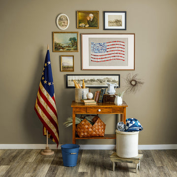 Red, White & Bloom Embroidery Kit