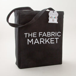 Missouri Star The Fabric Market 20oz Black Cotton Canvas Tote