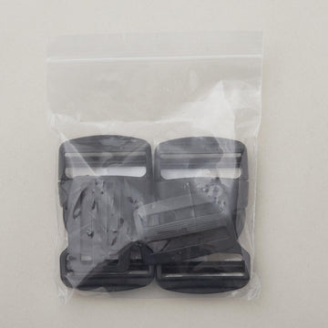 Buckle and Slide Set - Black