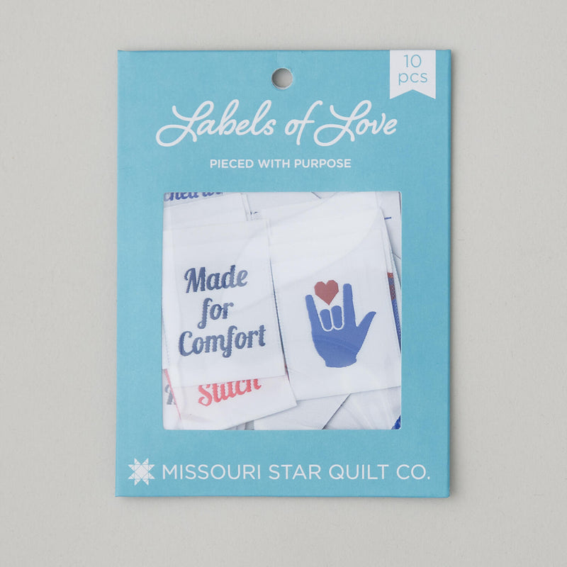 Missouri Star Labels of Love: Pieced with Purpose