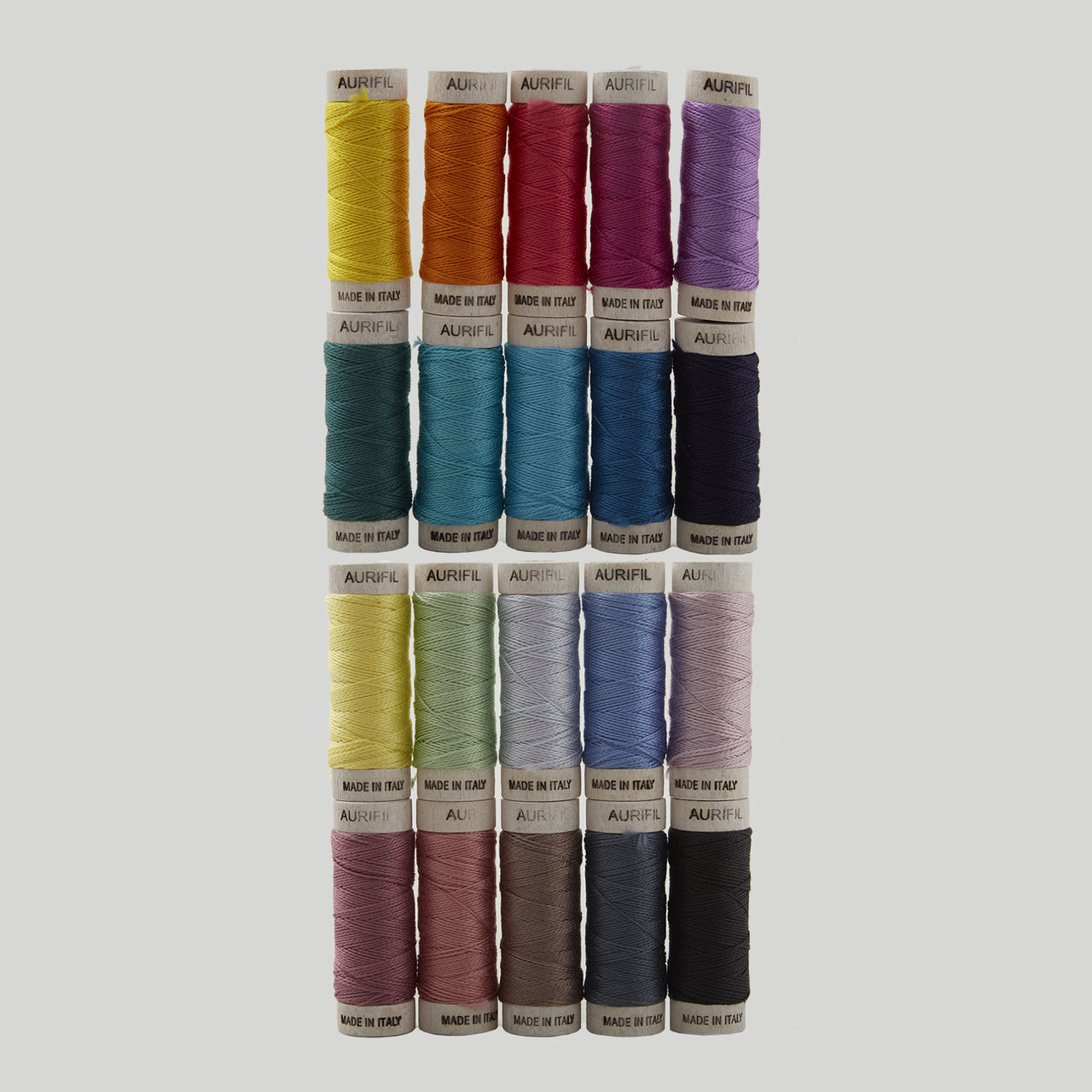 AURIfil Anna Maria Textiles Indelible Thread Collection - 8 WT