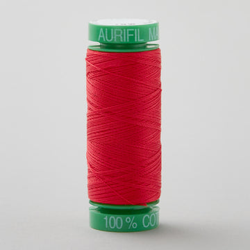 Aurifil 40 WT Cotton Mako Spool Thread Red