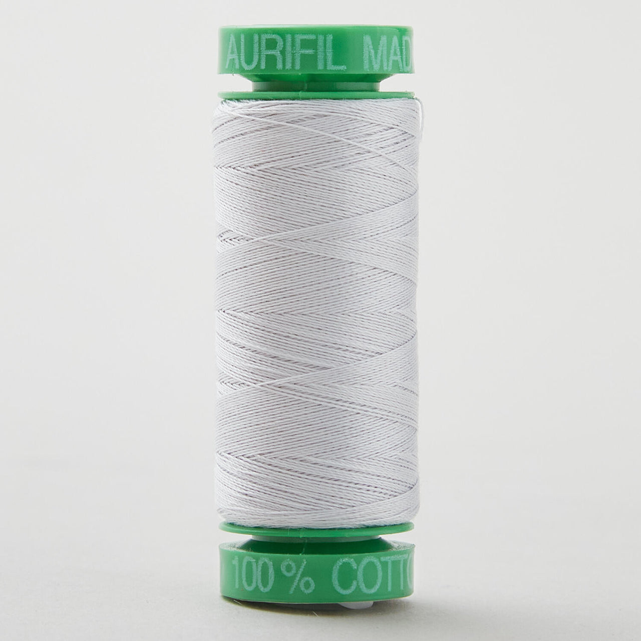 Aurifil 40 WT Cotton Mako Spool Thread Dove