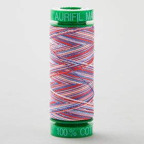 Aurifil 40 WT Cotton Mako Variegated Thread - Liberty
