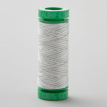 Aurifil 40 WT Cotton Mako Spool Thread Silver Moon