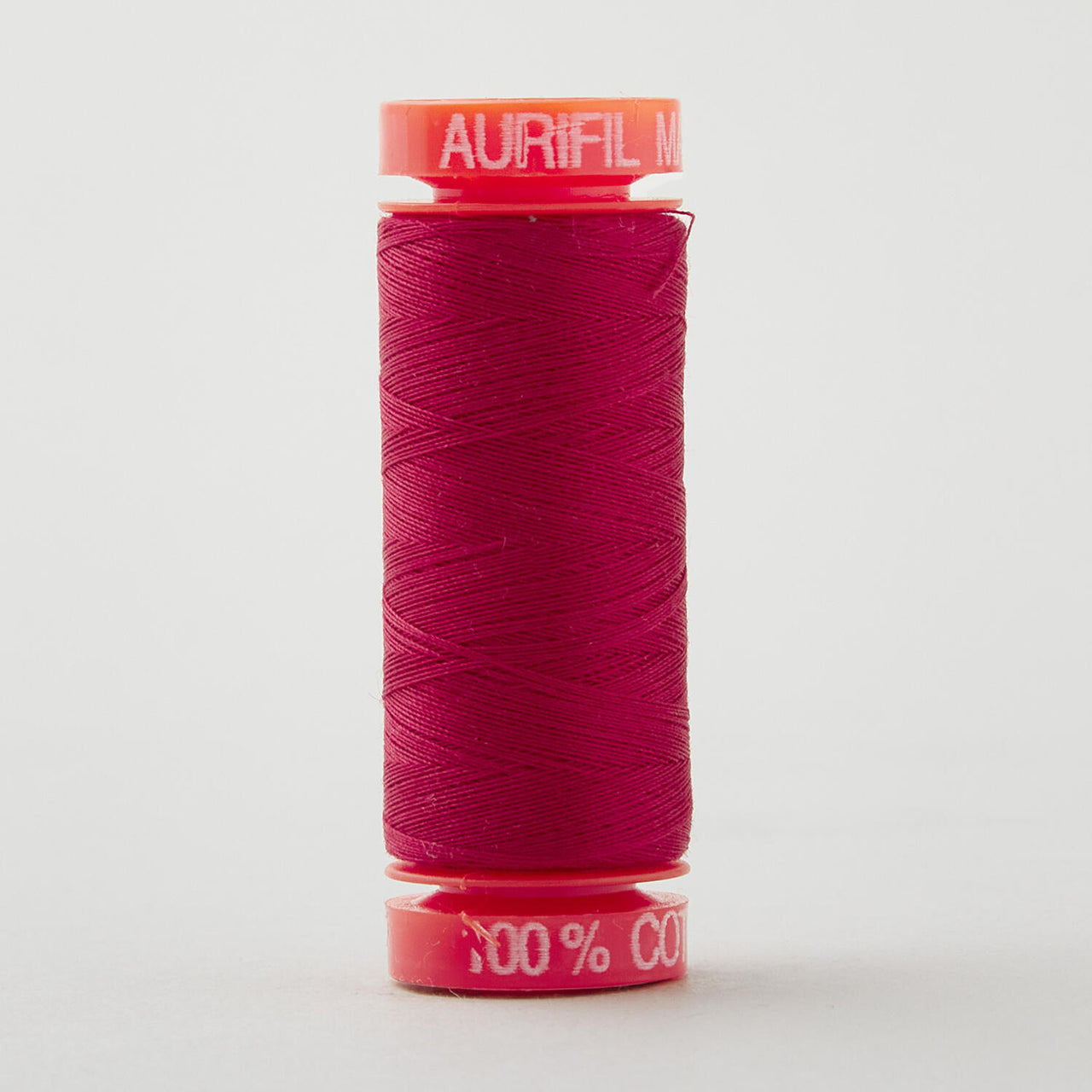 Aurifil 50 WT Cotton Mako Spool Thread Burgundy