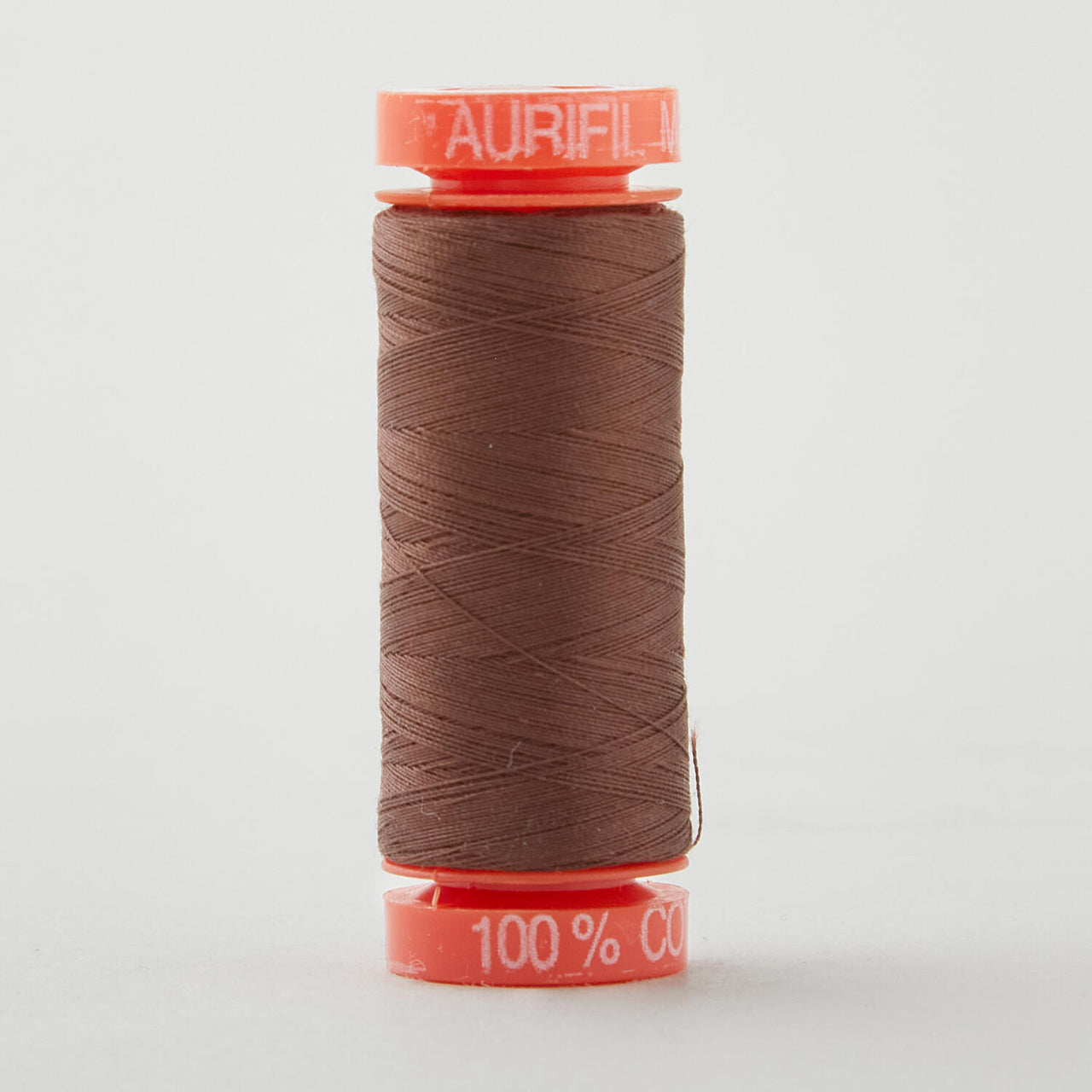 Aurifil 50 WT Cotton Mako Spool Thread Bark