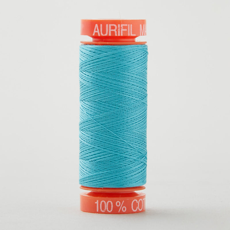 Aurifil 50 WT Cotton Mako Spool Thread Light Jade