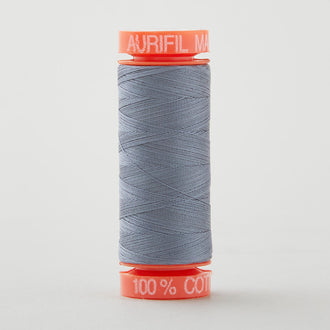Aurifil 50 WT Cotton Mako Spool Thread Dark Grey