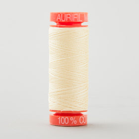 Aurifil 50 WT Cotton Mako Spool Thread Butter