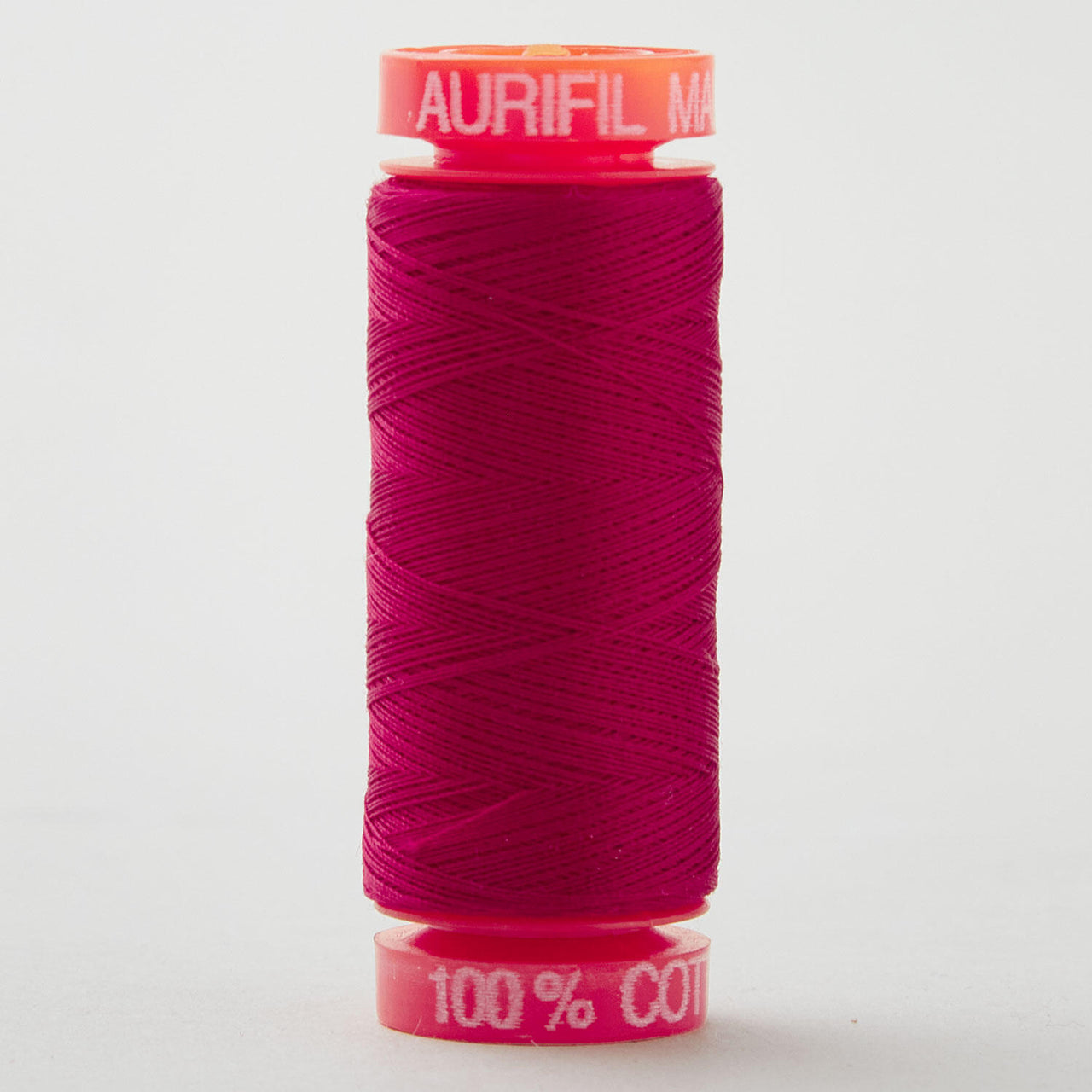 Aurifil 50 WT Cotton Mako Spool Thread Red Wine