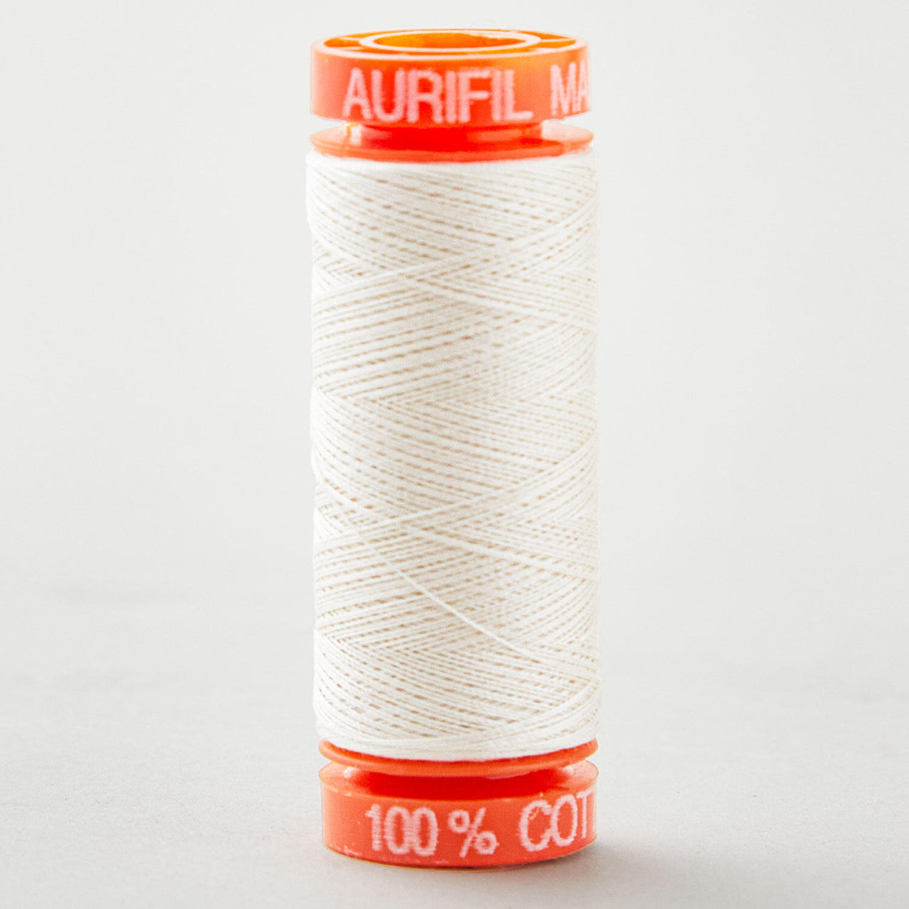 Aurifil 50 WT Cotton Mako Spool Thread Muslin