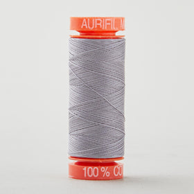 Aurifil 50 WT Cotton Mako Spool Thread Grey