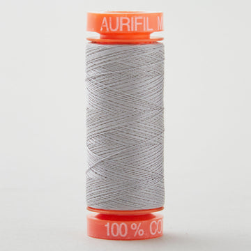 Aurifil 50 WT Cotton Mako Spool Thread Stainless Steel