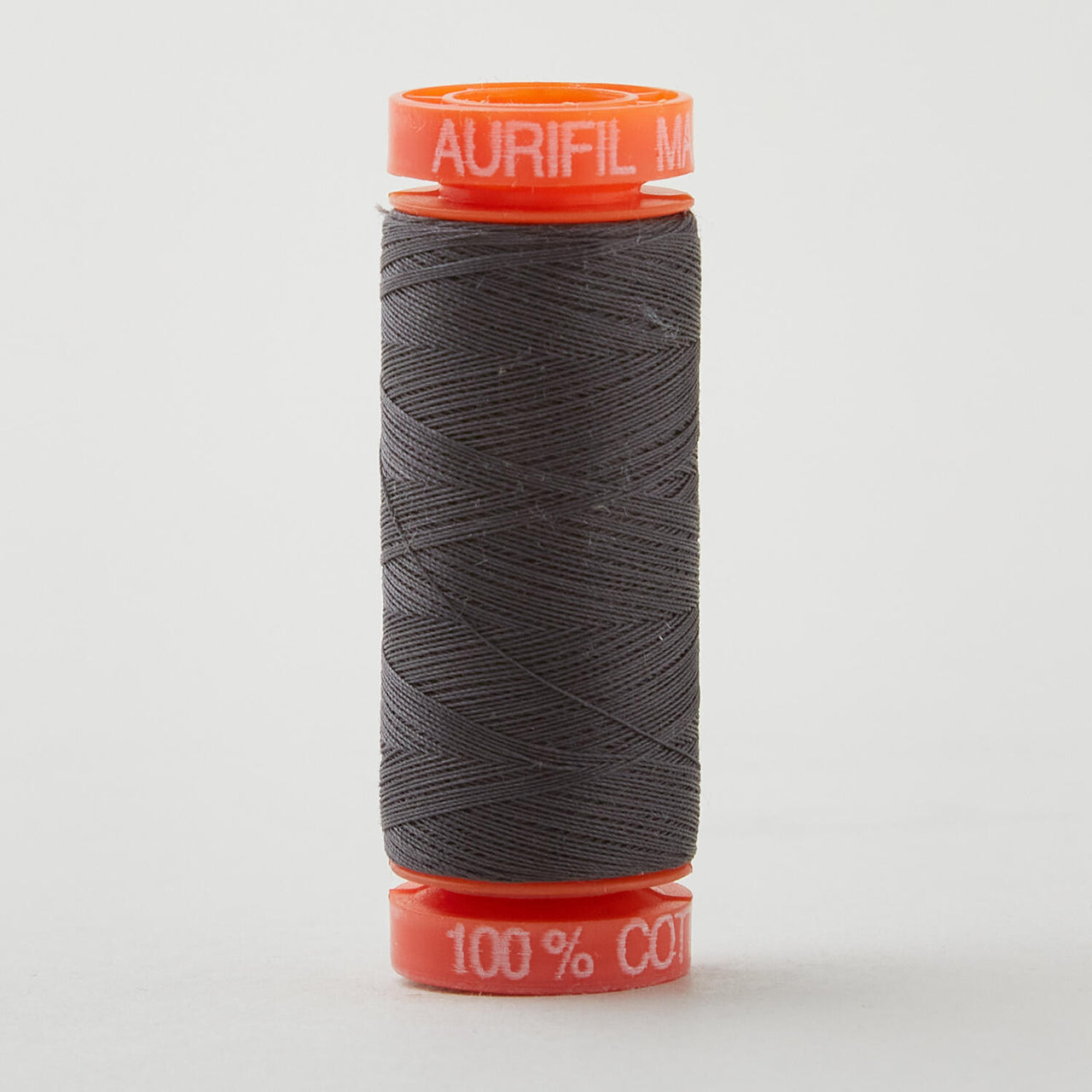 Aurifil 50 WT Cotton Mako Spool Thread Dark Pewter