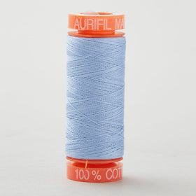 Aurifil 50 WT Cotton Mako Spool Thread Robins Egg