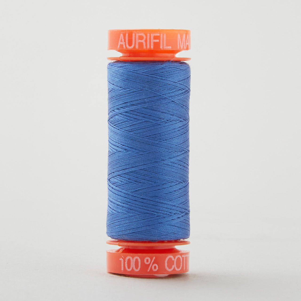 Aurifil 50 WT Cotton Mako Spool Thread Delft Blue