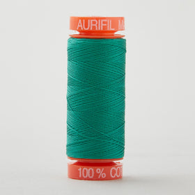Aurifil 50 WT Cotton Mako Spool Thread Green
