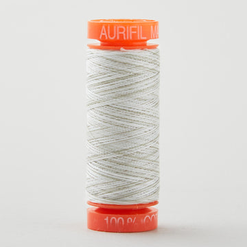 Aurifil 50 WT Cotton Mako Spool Thread Silver Moon