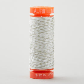Aurifil 50 WT Cotton Mako Spool Thread Silver Moon