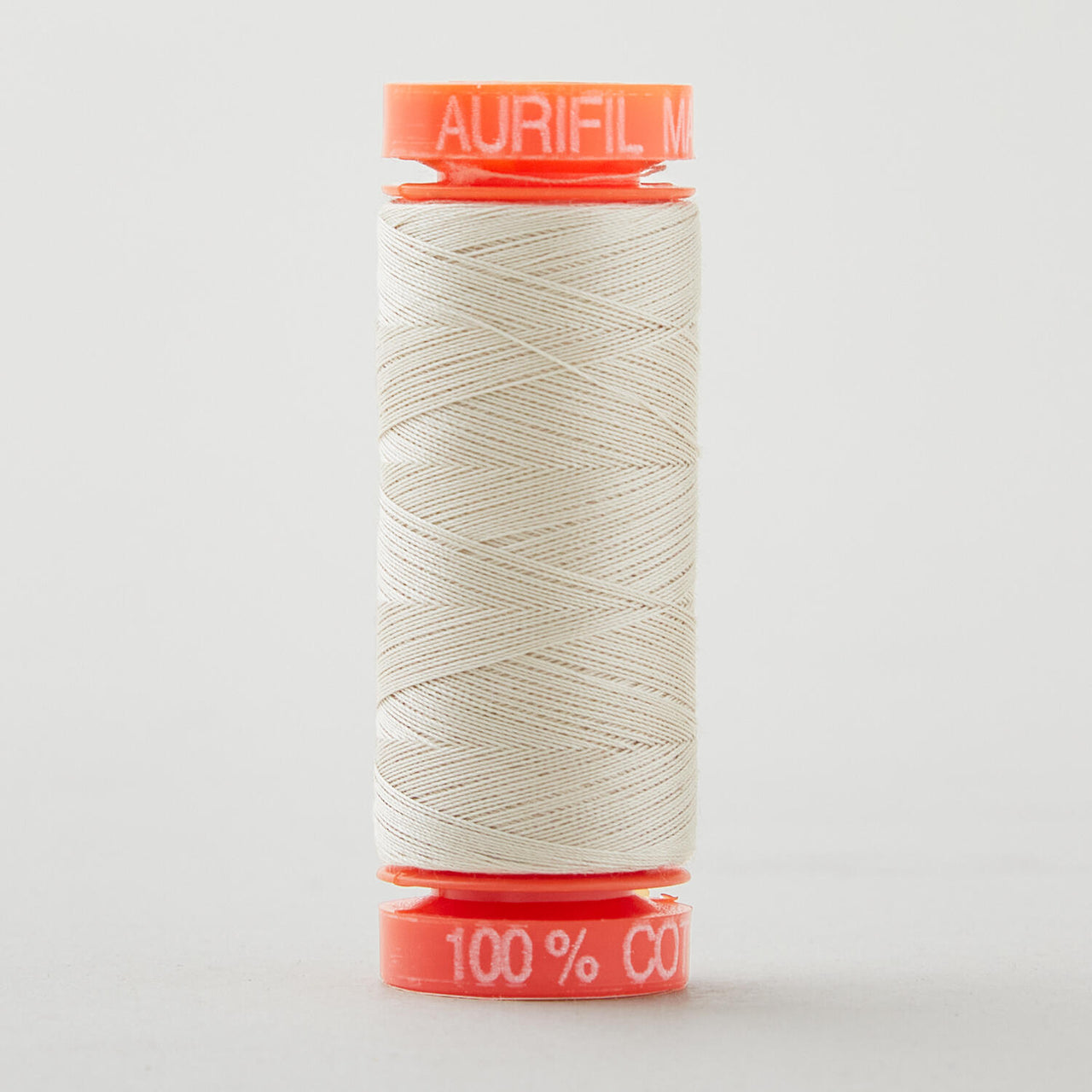 Aurifil 50 WT Cotton Mako Spool Thread Moondust