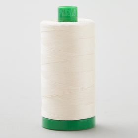 Aurifil 40 WT Cotton Mako Large Spool Thread Light Sand