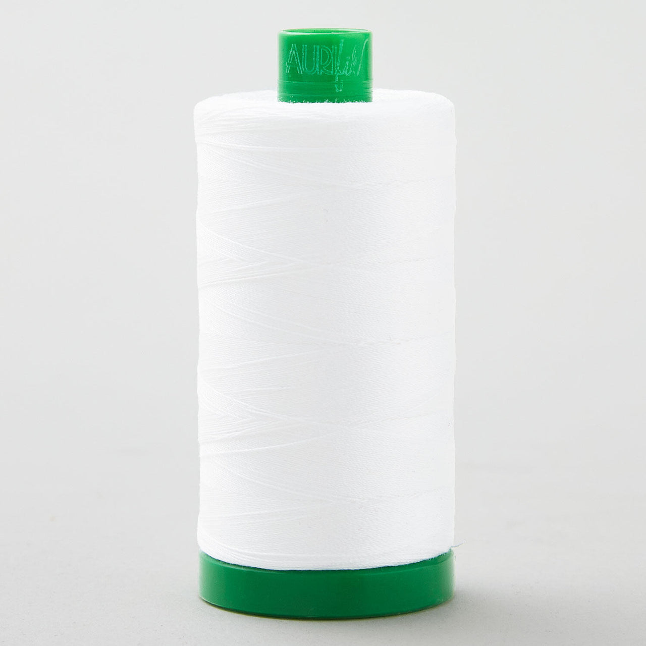 Aurifil 40 WT Cotton Mako Large Spool Thread White