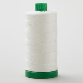 Aurifil 40 WT Cotton Mako Large Spool Thread Chalk
