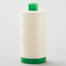 Aurifil 40 WT Cotton Mako Large Spool Thread Light Beige
