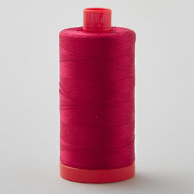 Aurifil 50 WT Cotton Mako Large Spool Thread Burgundy