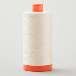 Aurifil 50 WT Cotton Mako Large Spool Thread Light Sand