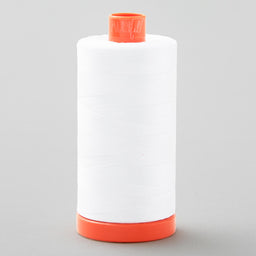 Aurifil 50 WT Cotton Mako Large Spool Thread White