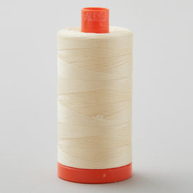 Aurifil 50 WT Cotton Mako Large Spool Thread Butter