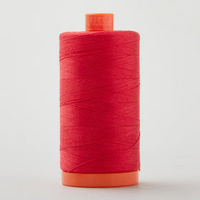 Aurifil 50 WT Cotton Mako Large Spool Thread Red