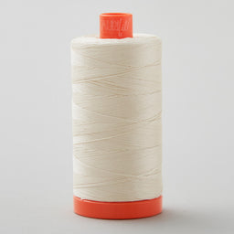 Aurifil 50 WT Cotton Mako Large Spool Thread Light Beige
