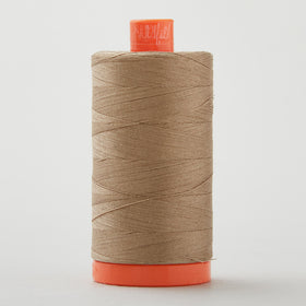 Aurifil 50 WT Cotton Mako Large Spool Thread Sandstone