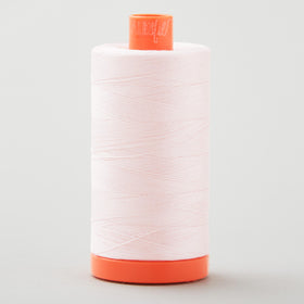 Aurifil 50 WT Cotton Mako Large Spool Thread Pale Pink
