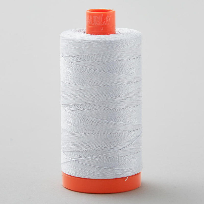 Aurifil 50 WT Cotton Mako Large Spool Thread Dove
