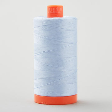 Aurifil 50 WT Cotton Mako Large Spool Thread Light Robins Egg