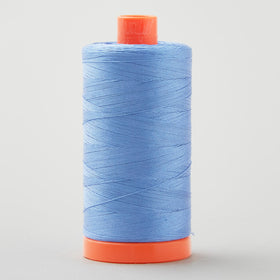 Aurifil 50 WT Cotton Mako Large Spool Thread Light Wedgewood