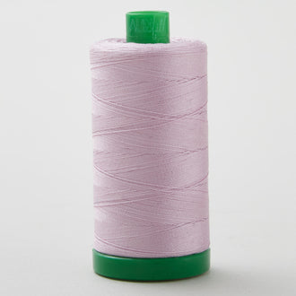 Aurifil 40 WT Cotton Mako Large Spool Thread Light Lilac