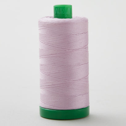 Aurifil 40 WT Cotton Mako Large Spool Thread Light Lilac