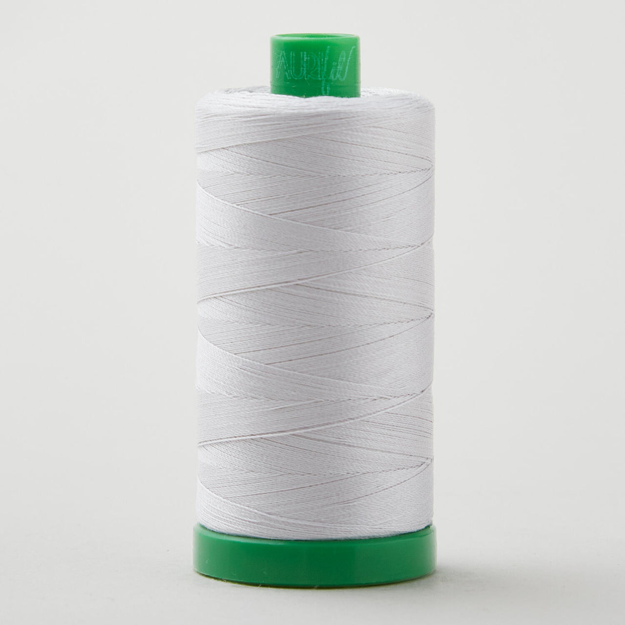 Aurifil 40 WT Cotton Mako Large Spool Thread Aluminum