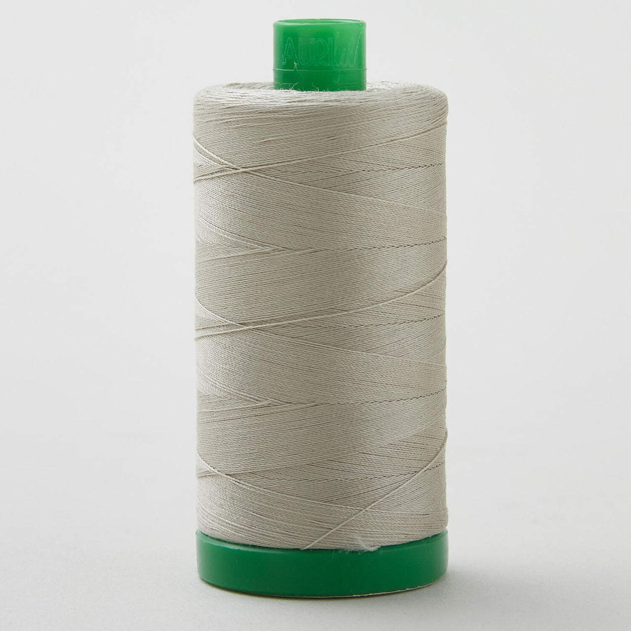 Aurifil 40 WT Cotton Mako Large Spool Thread Light Grey
