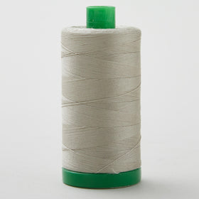 Aurifil 40 WT Cotton Mako Large Spool Thread Light Grey