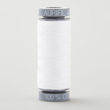 Aurifil 28wt Cotton Mako Thread White
