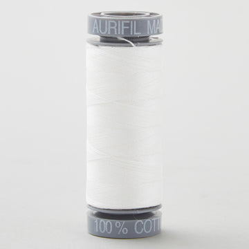 Aurifil 28wt Cotton Mako Thread Natural White