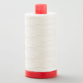 AURIfil 12 WT Cotton Large Spool Thread Ecru