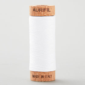 AURIfil™ 80 WT Cotton Spool Thread - White