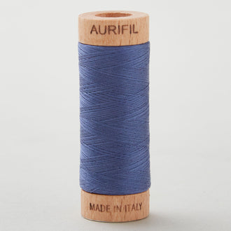 AURIfil™ 80 WT Cotton Spool Thread - Steel Blue